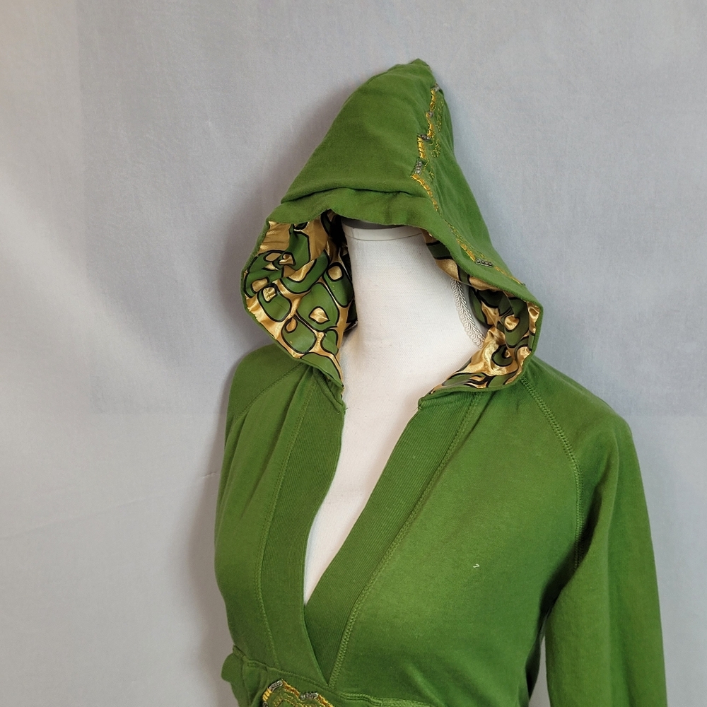 Soul Of Fashion Green Hoodie Size Small - Picture 4 of 16